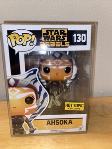 Ahsoka #130 Funko Pop 2016 Star Wars Rebels Hot Topic Exclusive 2 Light Sabers | eBay