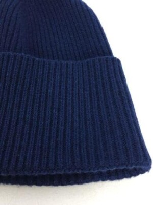 MONCLER ニット帽 青 C1D0-00-257 MONCLER BERRETTO TRICOT Knit Cap Hat E20919927200 Patch