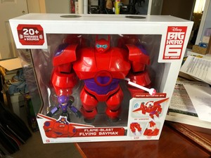 big hero 6 flameblast flying baymax