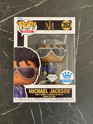 Funko Pop Rocks MJ Michael Jackson 1984 Grammys Diamond Exclusive 352 VERFÜGBAR