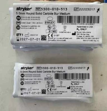 Stryker 5.00mm Round Solid Carbide Bur Medium