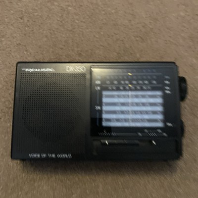 REALISTIC DX-350 VOICE OF THE WORLD 12 BAND RADIO