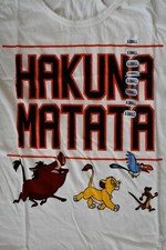 Disney's Lion King Hakuna Matata Womens Ladies Tank Top Shirt, New Official