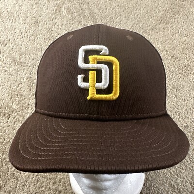 San Diego Padres Hat Adult 7/8 Brown New Era Spring Training Arizona 2021 
