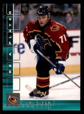 2001-02 BAP Memorabilia Emerald #169 Jiri Slegr /10