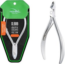 Nghia D506 Cuticle Nippers Full Jaw Hard Steel One Spring