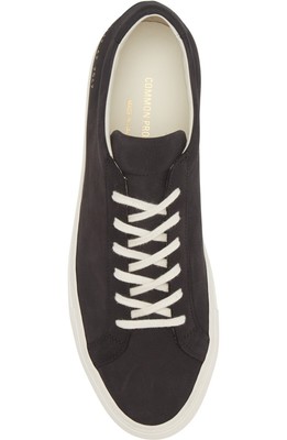 Common Projects Contrast Achilles Sneaker 7547 Black Men's