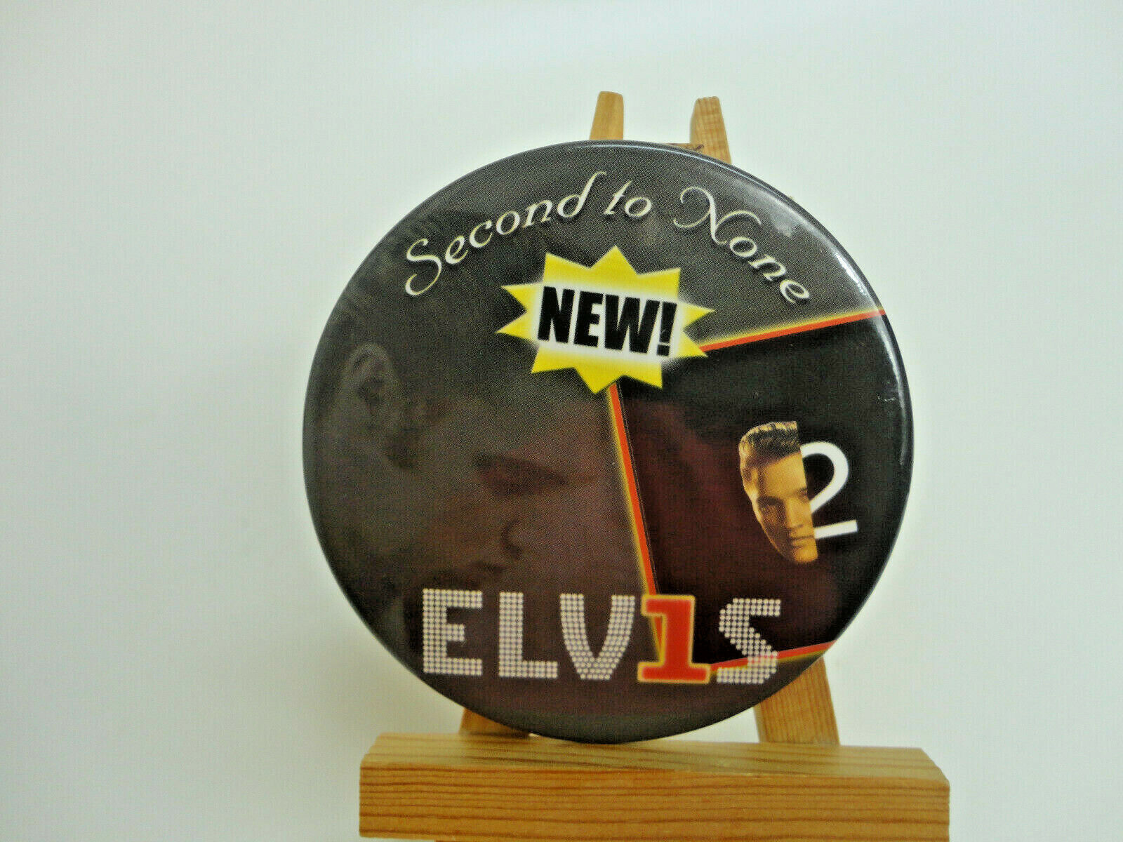Elvis Second Colorado Springs Mall 2nd to None Promo Promotion Button Pin 2003 Presley Max 89% OFF