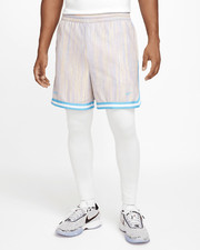 Men's Size L Nike LeBron DNA 3-in-1 Basketball Shorts Nike Pro FZ1058-121 White