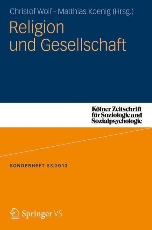 Thumbnail - Religion Und Gesellschaft Christof Wolf (u. A.) Taschenbuch Paperback