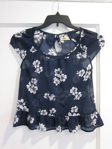 hollister peplum top