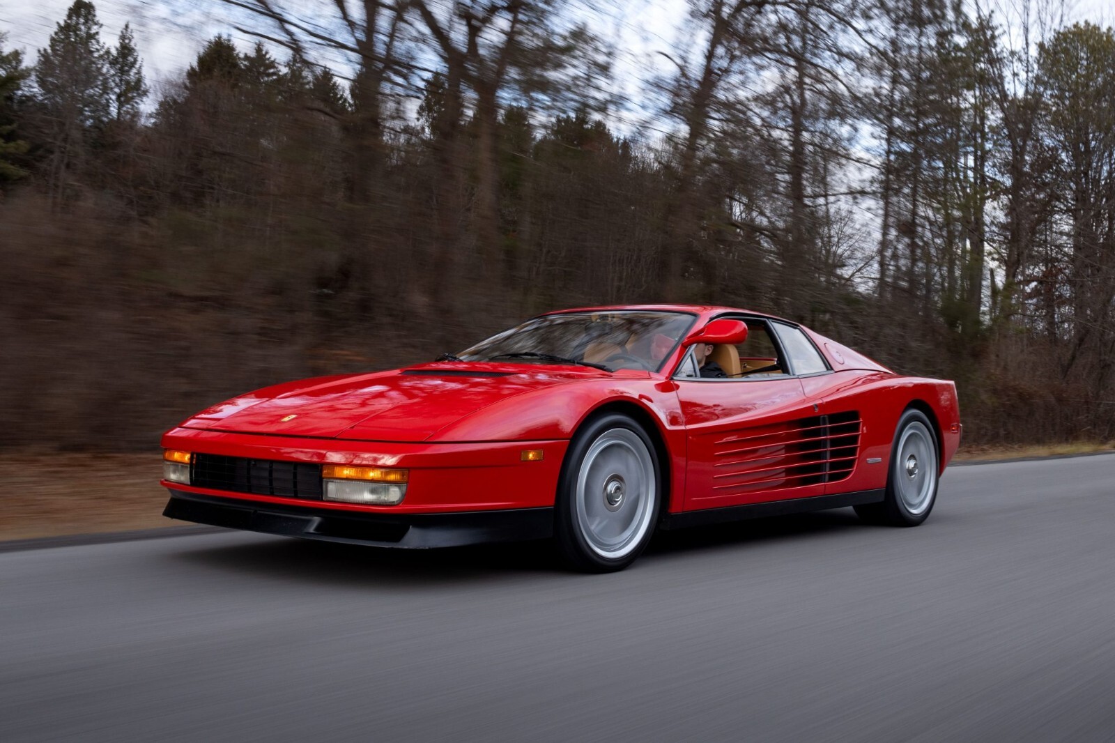1987 FERRARI TESTAROSSA wheels compare oem spline drive  1986 & 1985 16" upgrade