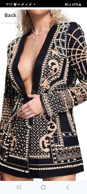 Decent Miss Women's Pearl Blazer. Small. Condition Is Very Good. 