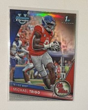 2023 Bowman U Chrome Michael Trigg 1st Bowman Refractor Ole Miss Rebels #128