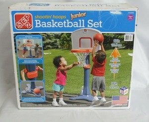 step 2 shootin hoops pro basketball set