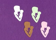 MOTHER AND BABY die cuts scrapbook cards