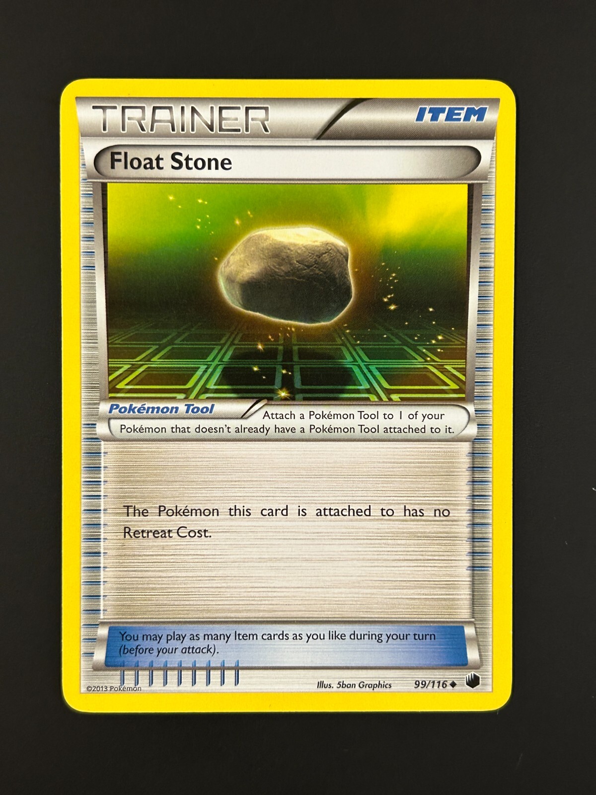 Pokemon TCG Float Stone 99/116 - LP - Plasma Freeze