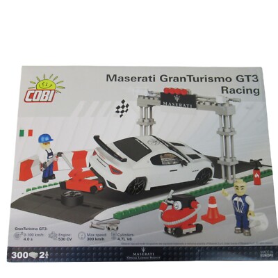 COBI Maserati GranTurismo GT3 Racing Building Block Set # 24567 NEW DMG PKG