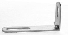 Mirror Bracket "L" Shaped 3" Long, 1-1/2 Short Side,  3/4" Wide SS GG#33182