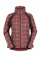 New Kerrits KIDS Ride Lite Quilted Jacket - Fig Nordic Horse - Extra Large