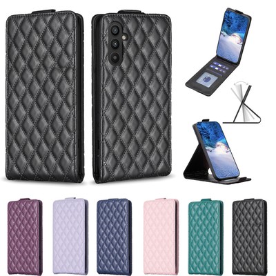 For Samsung Galaxy A15 A25 A35 S24 S23 FE Stand Wallet Leather Phone Case Cover 