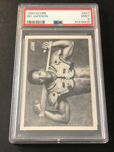 1990 Score Bo Jackson #697 PSA 9