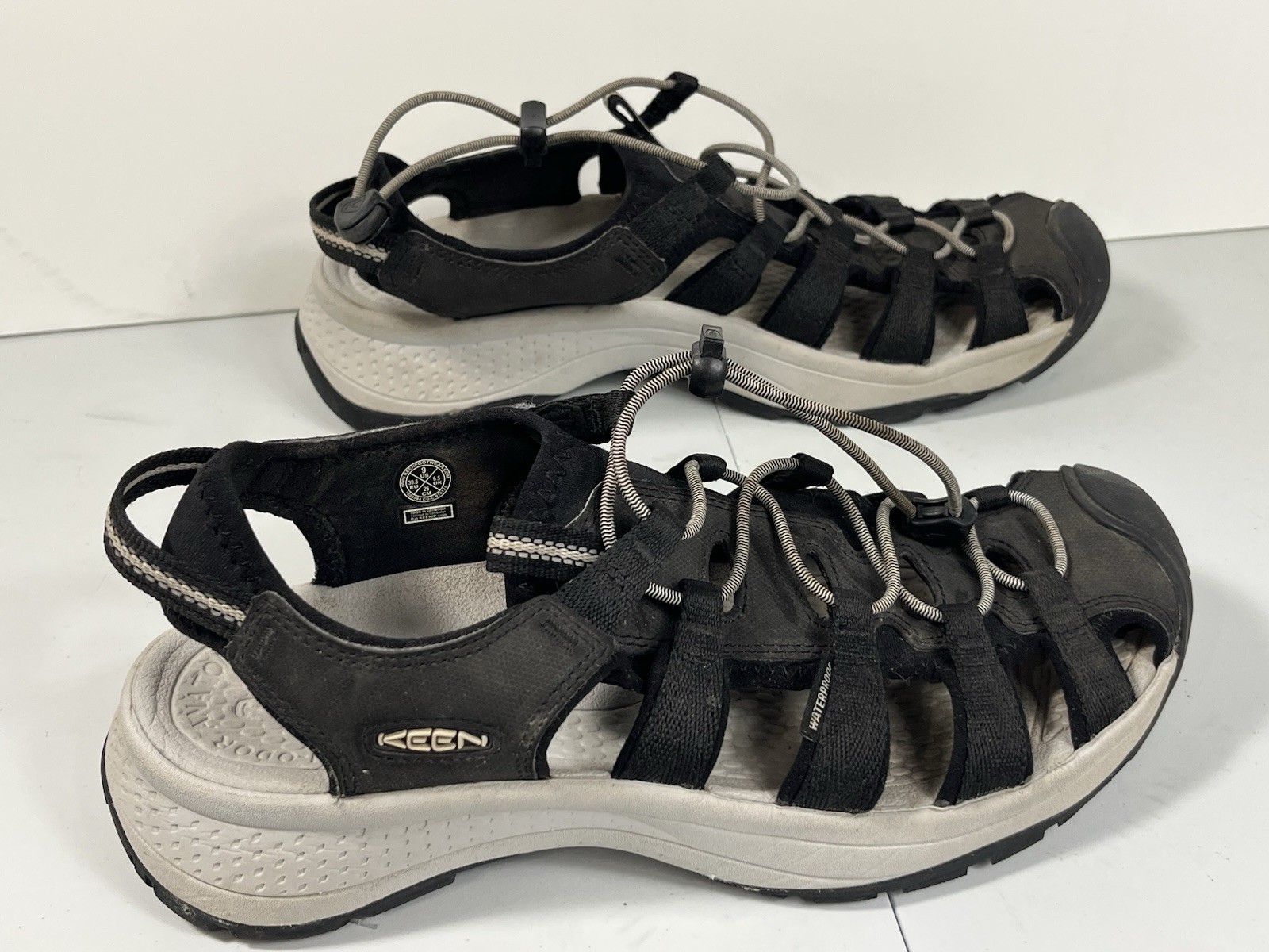 Sandali Keen Astoria West colore: nero grigio erica US 9 donna