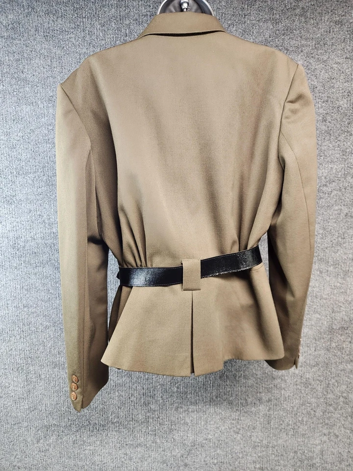 Blazer de colección Haberdas-Her para mujer 9/10 lana con cinturón traje chaqueta clásico años 90 Foto 2 de 4