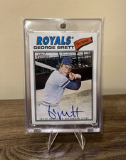 Topps 2026 Heritage Real One Autographs George Brett Royals Autograph #77RO-GB
