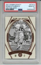 2021 PANINI LEGACY FOR THE AGES #FTA-11 ROGER STAUBACH COWBOYS PSA 10 LOW POP
