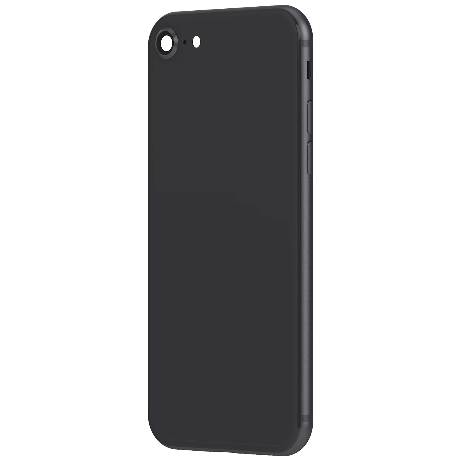 Châssis iPhone 8 avec vitre arrière gris foncé