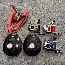 Tattoo Coil Machines Shader / Liner Lot of 3 untested