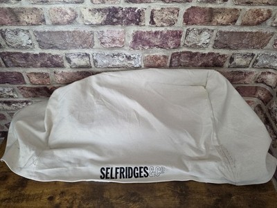 Selfridges & Co Canvas Korb Liner groß Tragetasche Korb Tasche Aufbewahrung Picknick Ersatz