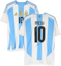 Lionel Messi Argentina National Team Autographed 2024 Adidas Authentic Jersey