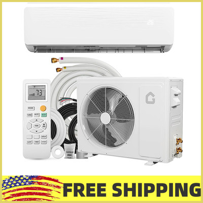  12000BTU Mini Split Air Conditioner Heat Pump System,19SEER2 115 V Inverter AC