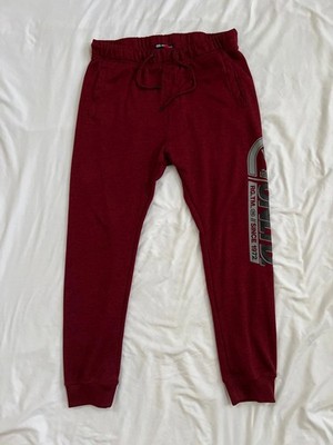 Ecko Unltd men s size XL burgundy fleece jogger sweatpants