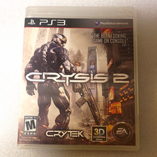 EA Crysis 2 PS3 PlayStation 3 Shooter NTSC-U/C M Multiplayer 3D w/ Case