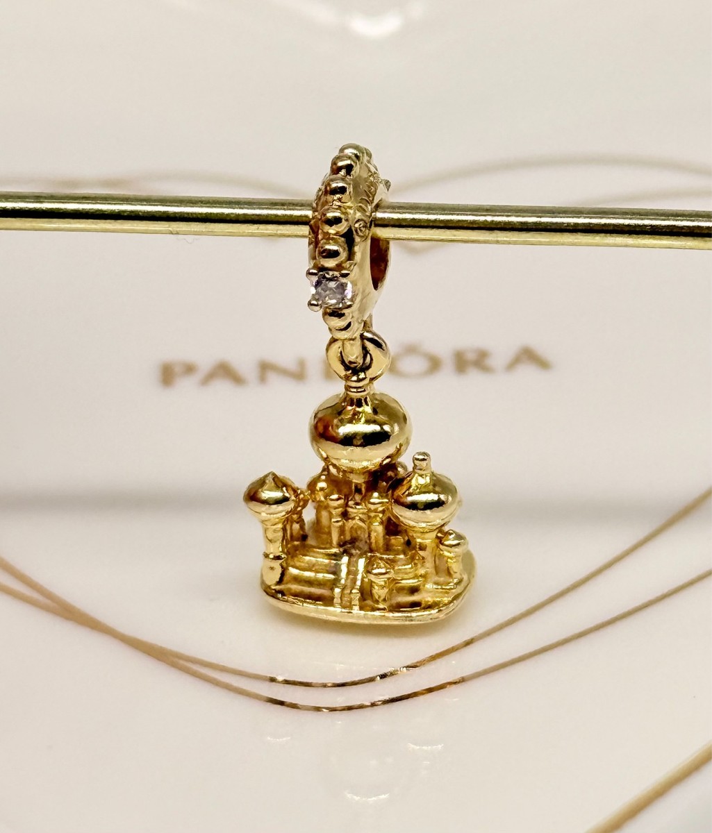 LIMITED EDITION Pandora x Disney Aladdin Shine Gold Agrabah Castle