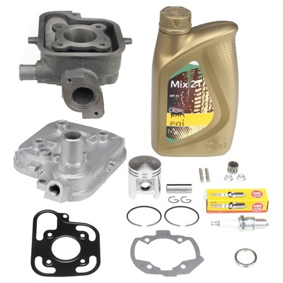 Zylinder Komplett Set 50ccm für Peugeot liegend LC Speedfight 3 Ludix 1 2