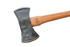 Doppelaxt / Wurfaxt von den Garden-Tool-Broth...