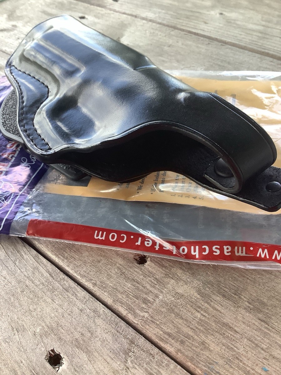 Fits Beretta 92FS Vertec 9mm 4.7”BBL Leather Paddle Holster #1002