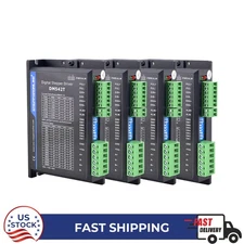 STEPPERONLINE 4 Axis DM542T Nema 23  Stepper Motor Driver 1.0-4.5A 18-50VDC CNC