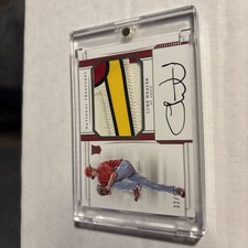 2017 National Treasures Luke Weaver RPA Rookie Sick Patch Jersey Auto   32/99 