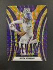 2025 Mosaic Justin Jefferson Mosaic Reactive Yellow (Raw)