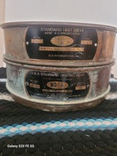 Vintage U.S.A. Testing Sieves Standard Lot of 2