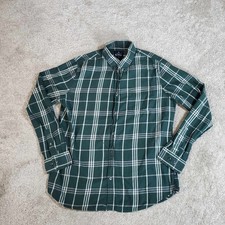 Ben Sherman The Original Plaid Long Sleeve Button Up Shirt Mens Medium M