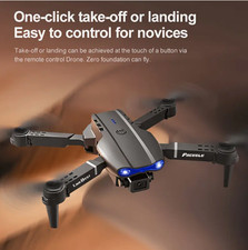 QUADRICOTTERO E99 GPS professionale 4K DRONE pieghevole due telecamere VALIGETTA