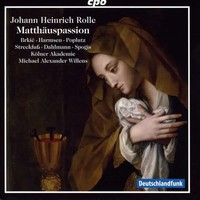 MatthäUs-Passion | Johann Heinrich Rolle | Audio-Cd | Cd | 2016