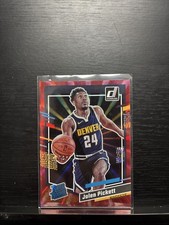 2023-24 Panini Donruss Rated Holo Red Laser /99 Jalen Pickett #217 Rookie RC
