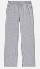 SKIMS Soft Lounge Gray Wide Leg Pants Women  s XL Micro Modal Drawstring